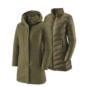 Patagonia Tres 3-in-1 Parka, Basin Green M